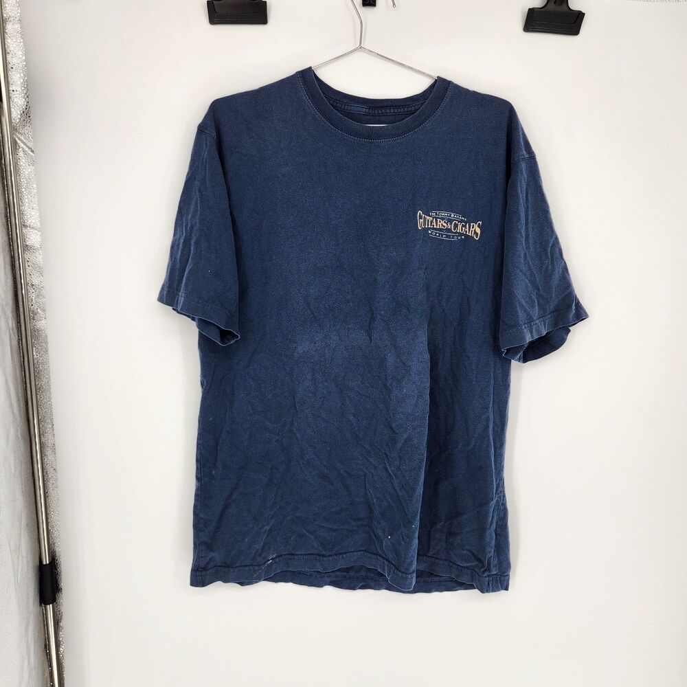 Tommy Bahama Relax Men's‎ Large 100% Cotton Short Sleeve Guitar Shirt